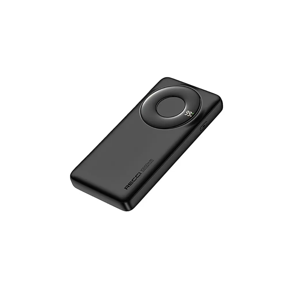 Recci RPB-P58 Type-C Kablolu Powerbank, 10.000mAh ve 22.5W
