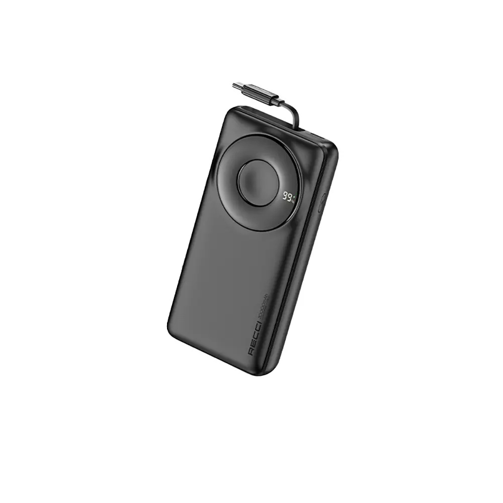 Recci RPB-P72 20.000mAh 65W Type-C Kablolu Powerbank
