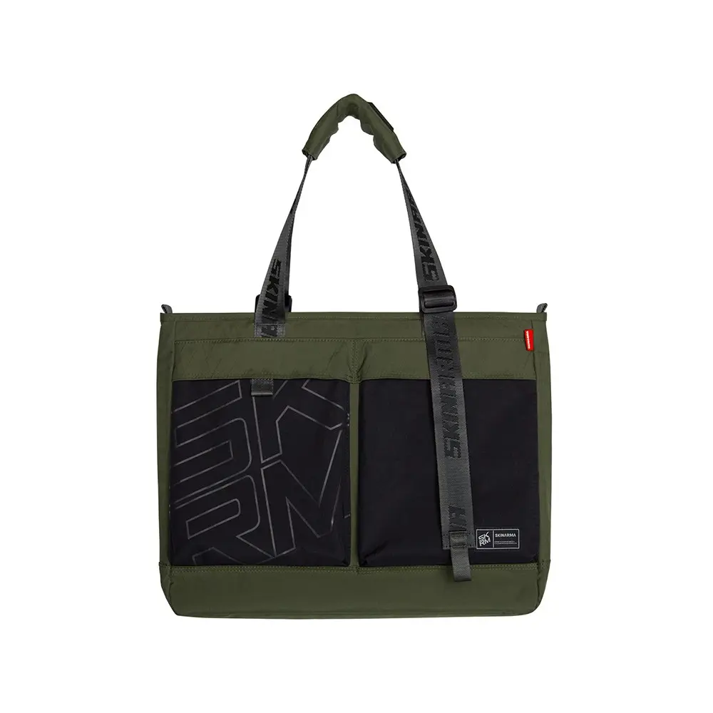 Skinarma Jager Totebag Naylon Taşıma Çantası, Siyah