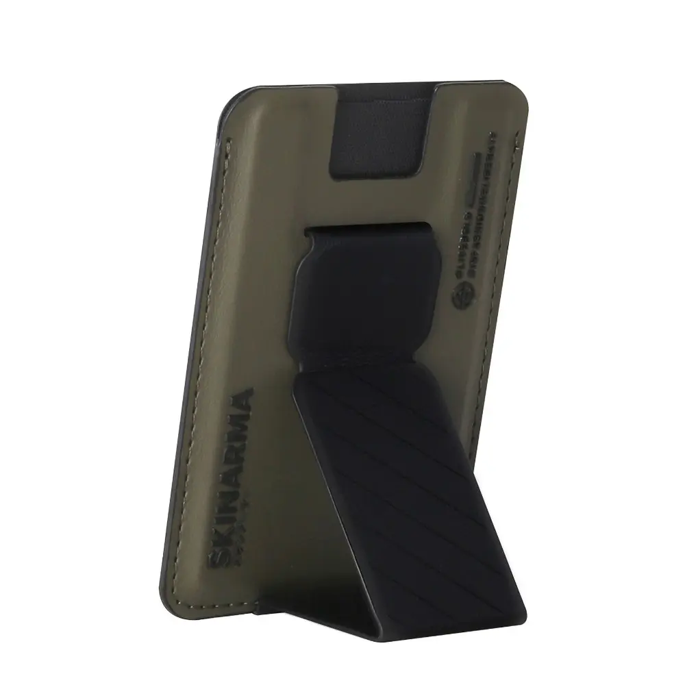 SkinArma Kado 2 Hazneli Manyetik Standlı Kartlık, MagSafe Uyumlu