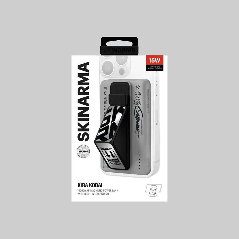 Skinarma Kira Kobai 10000mAh Standlı Kablosuz Şarjlı Powerbank, 20W PD
