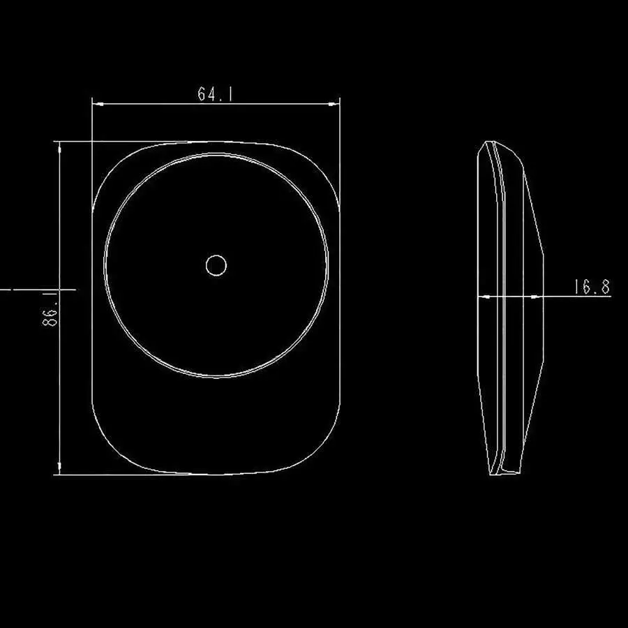 Vokamo WRL-01 Mıknatıslı Kablosuz Şarjlı Araç Telefon Tutucu