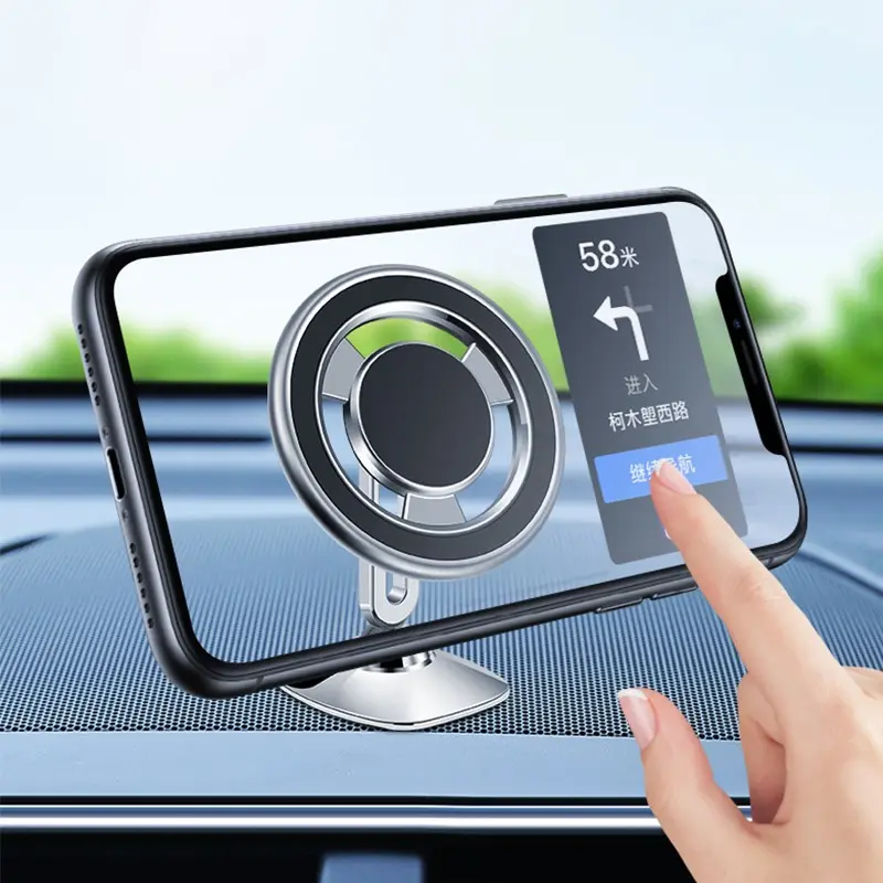 Wiwu CH027 360 Derece Dönebilen Manyetik Araç Telefon Tutucu