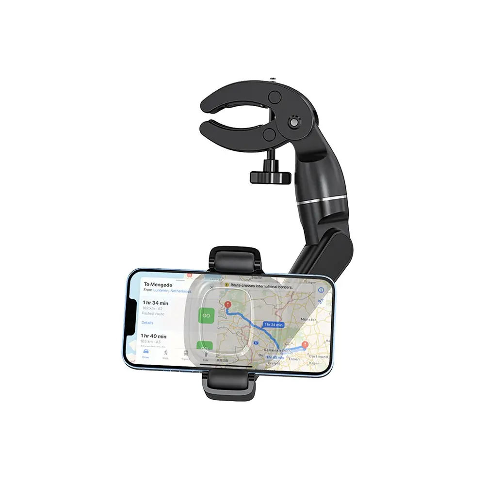 Wiwu CH039 Dikiz Aynası Telefon Tutucu, 360 Derece Dönebilen