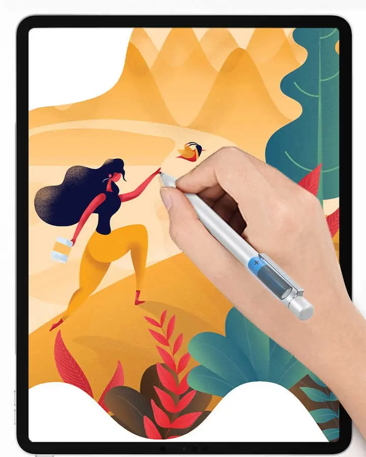 Wiwu Active Stylus Mate Dokunmatik Çizim Kalemi, 2048 Basınç Hassasiyetli