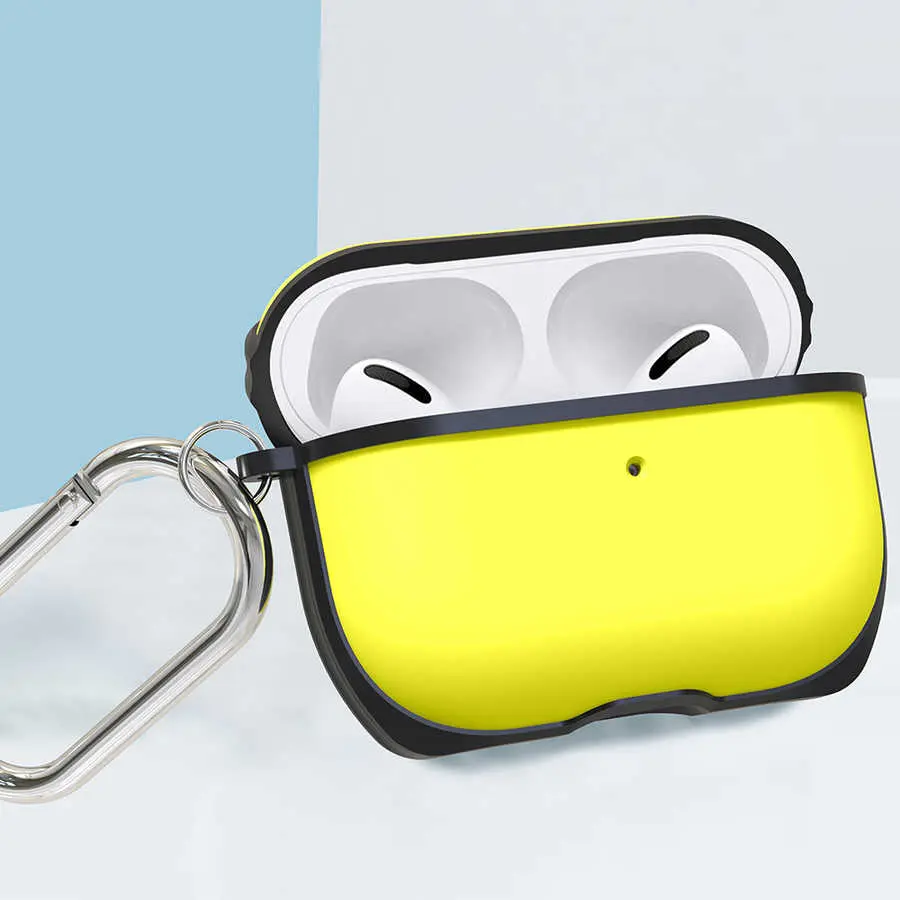 AirPods Pro Kılıf, Darbe Emici Silikon ve Askı Aparatlı - Wiwu APC002
