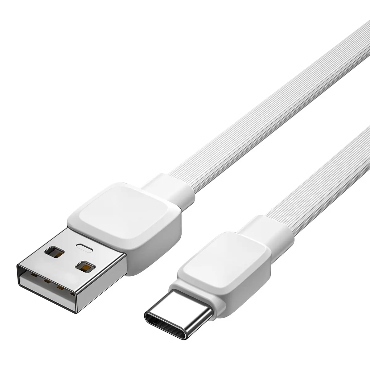 Wiwu Bravo Wİ-C003 USB-A to Type-C Yassı Şarj Kablosu, 1 m