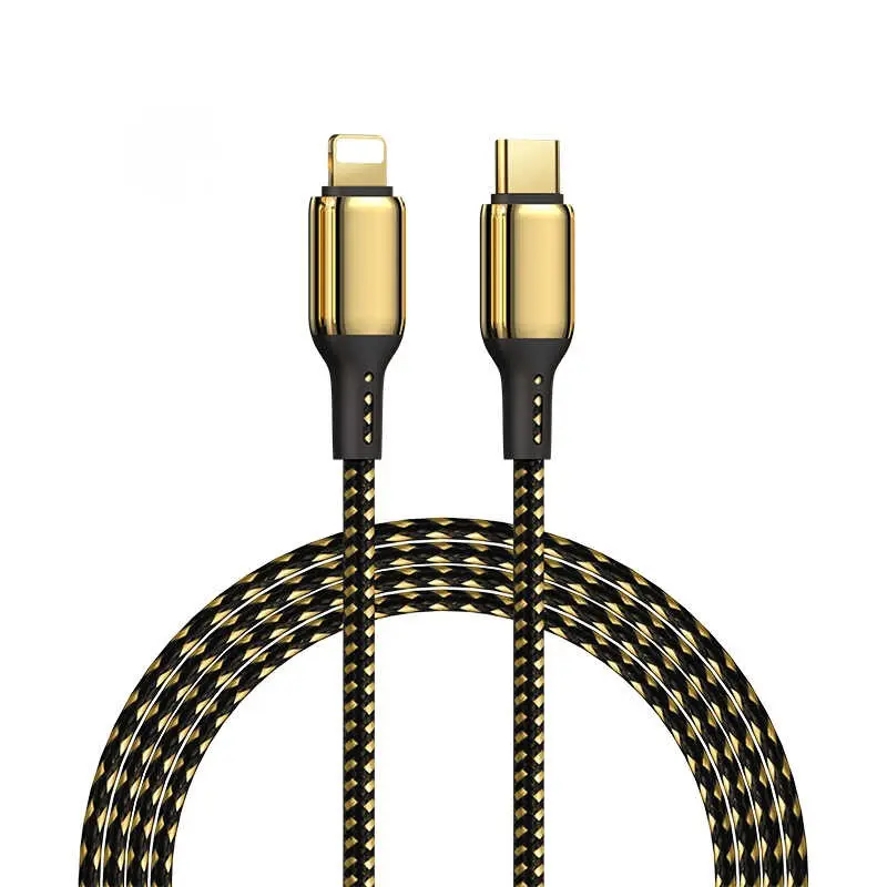 Wiwu Golden Series GD-103 Lightning to PD Şarj ve Data Kablosu, 2 m