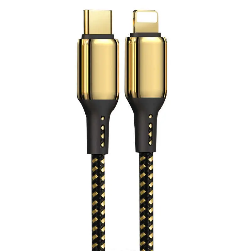 Wiwu Golden Series GD-103 Lightning to PD Şarj ve Data Kablosu, 5 m