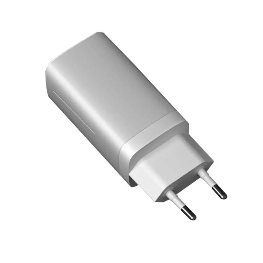 Wiwu GaN Tech GTC6521 65W Şarj Adaptörü, 2x PD ve USB Çıkışlı