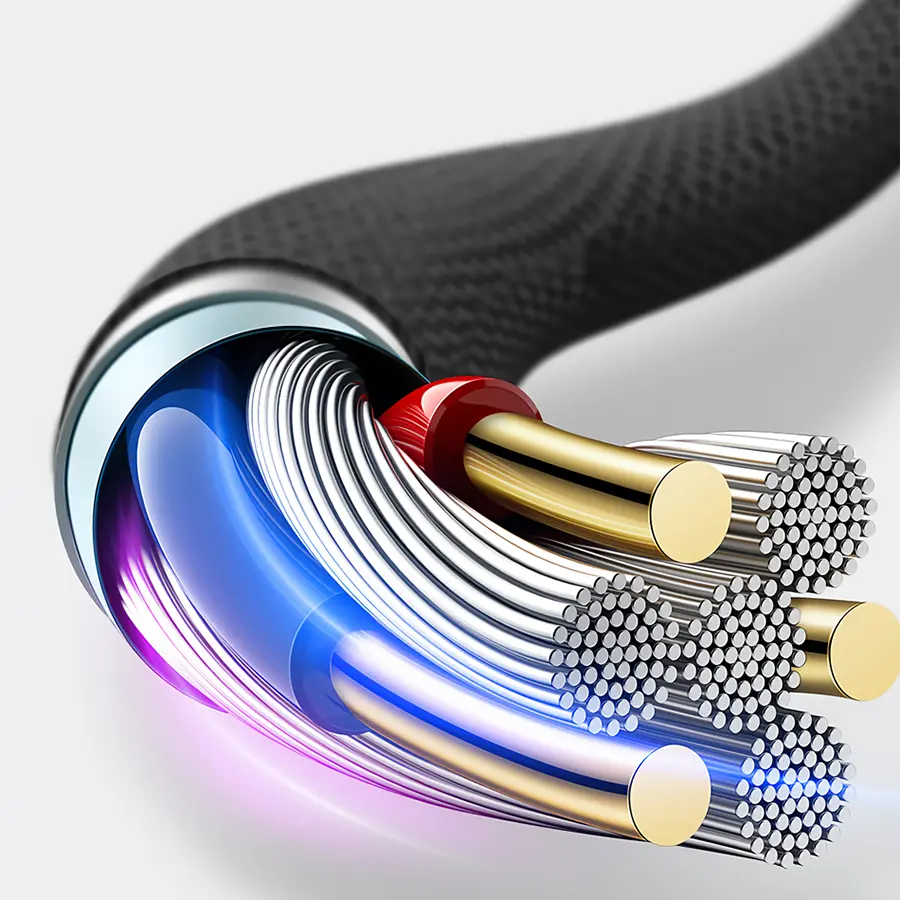 Wiwu Elite Micro USB Şarj ve Data Kablosu, 3 m, 2.4 A
