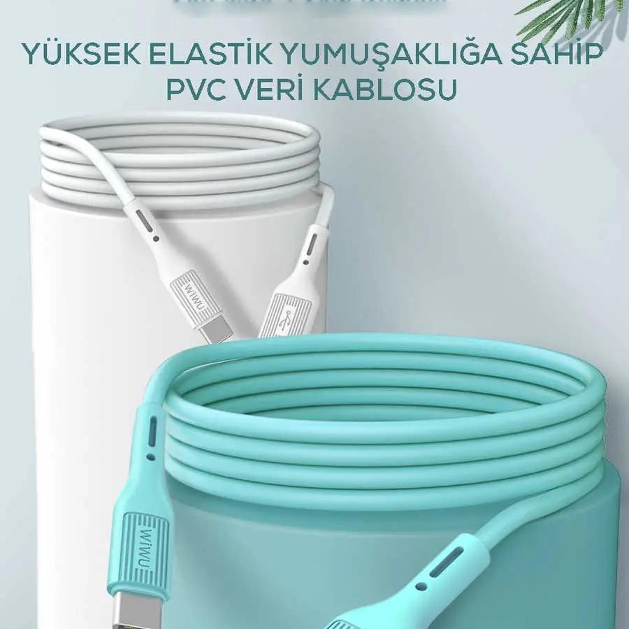 Wiwu G40 Vivid Micro USB Şarj ve Data Kablosu, 1.2 m