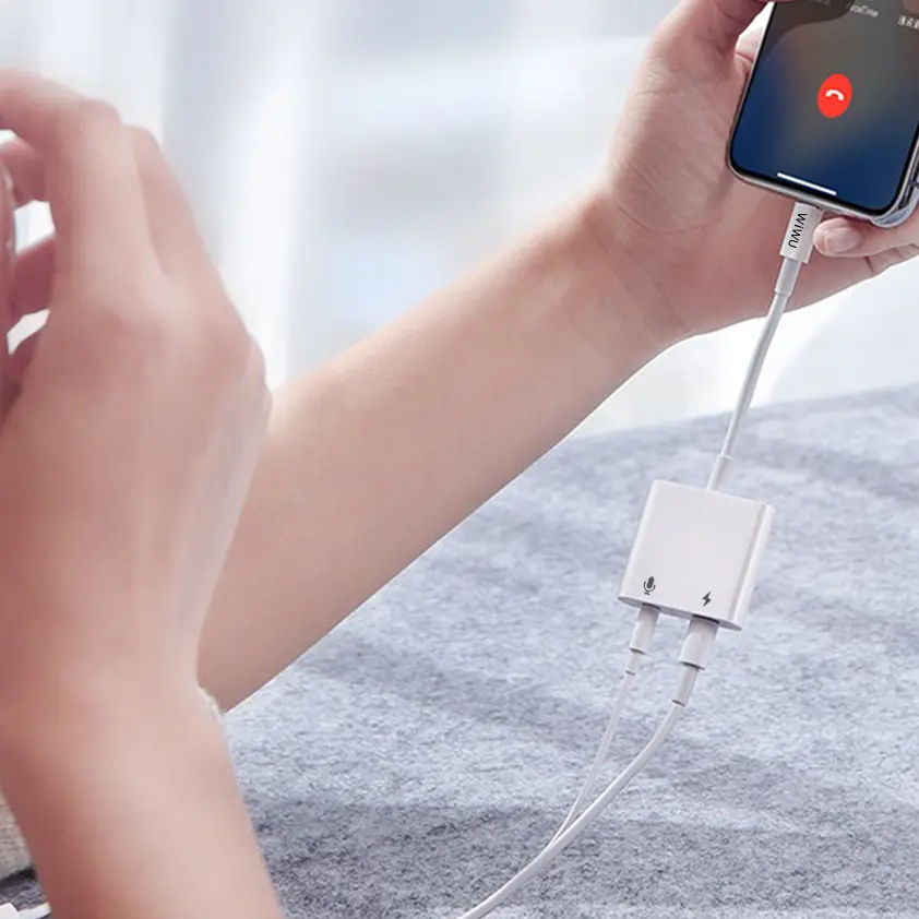 Wiwu LT01 Pro Lightning - 3.5 mm Ses Adaptörü