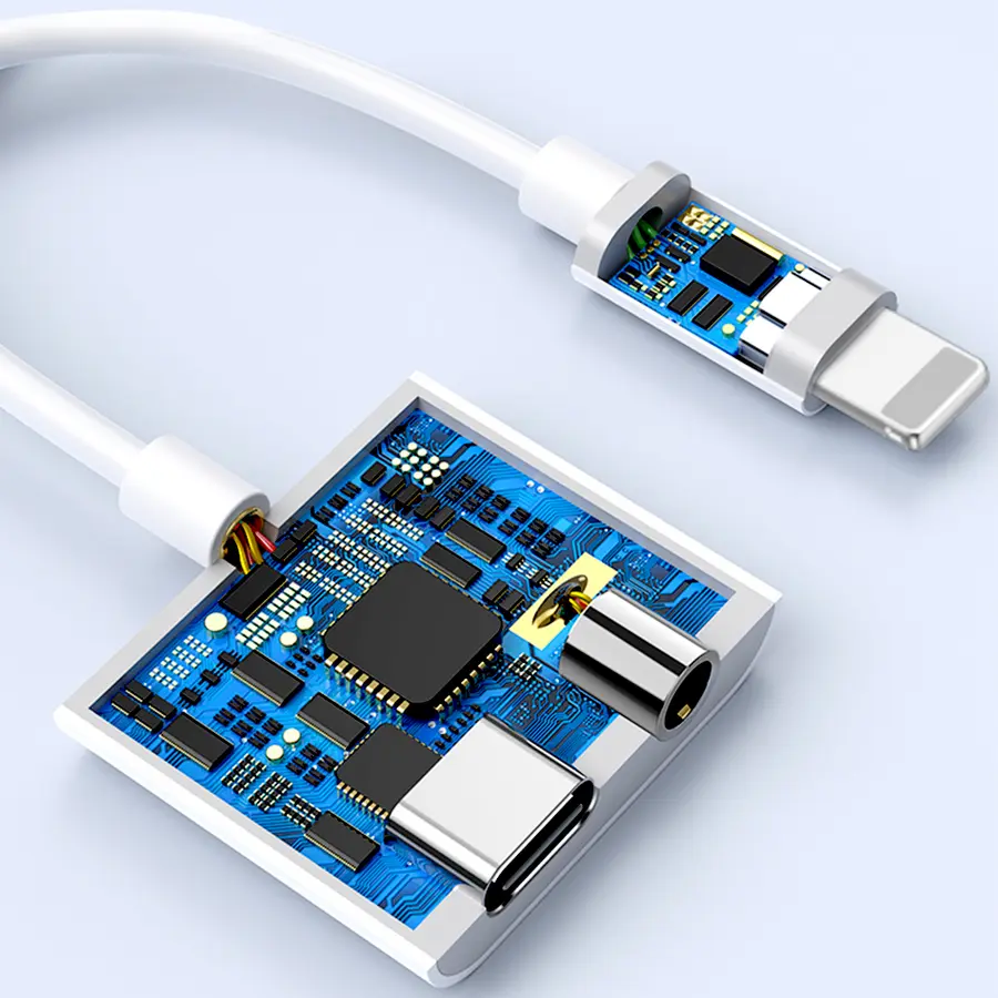 Wiwu LT01 Pro Lightning - 3.5 mm Ses Adaptörü