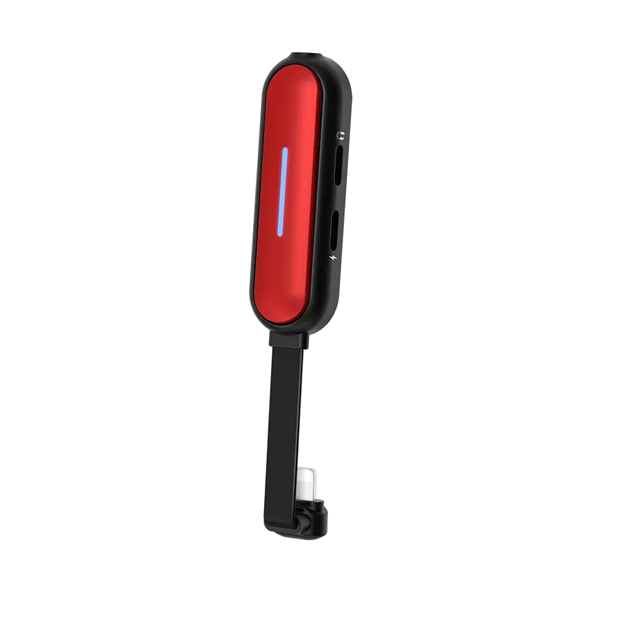 Wiwu LT06 Lightning Şarj ve Ses Adaptörü, 2 Lightning + 3.5 mm Çıkışlı