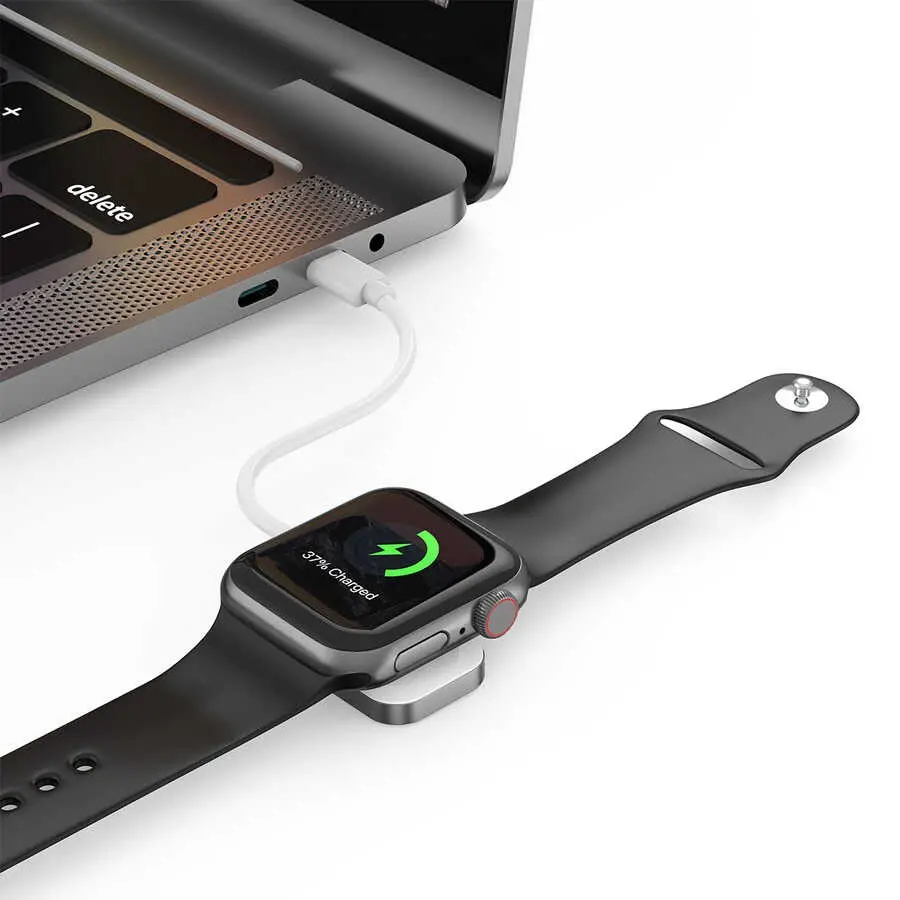 Wiwu M16 Apple Watch Uyumlu Manyetik Kablosuz Şarj Aleti, 2.5W