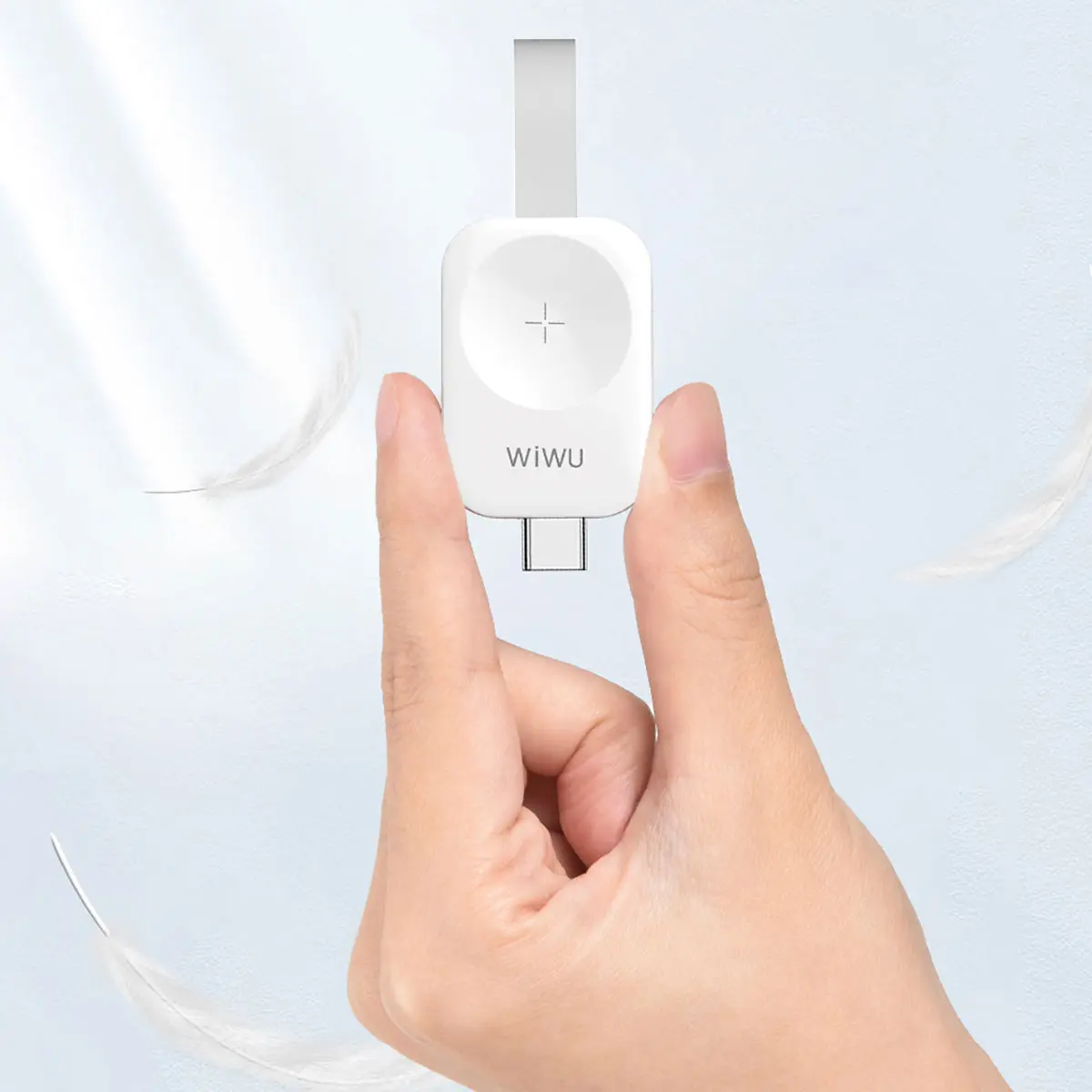 Wiwu M16 Pro Manyetik Kablosuz Akıllı Saat Şarj Aleti, 2.5W