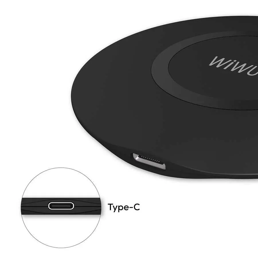 Wiwu M3 15W Manyetik Kablosuz Şarj Cihazı, Android ve iOS Uyumlu