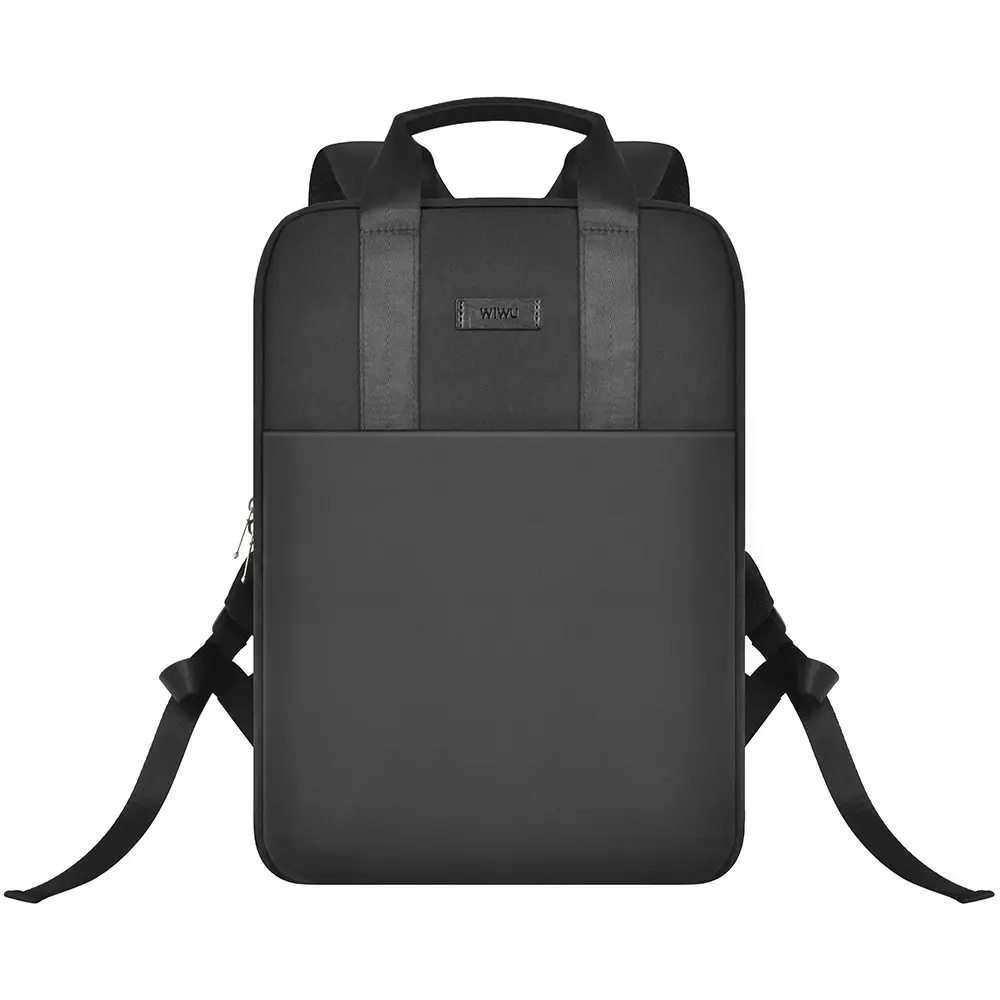 Wiwu Minimalist Su Geçirmez Seyahat Sırt Çantası, 15.6 inç Laptop Bölmeli