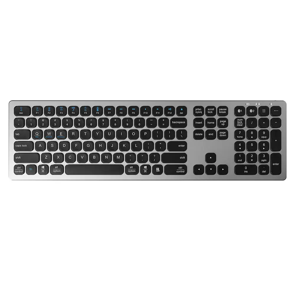 Wiwu MKB-03 Bluetooth Kablosuz Klavye, iOS Android Windows Uyumlu