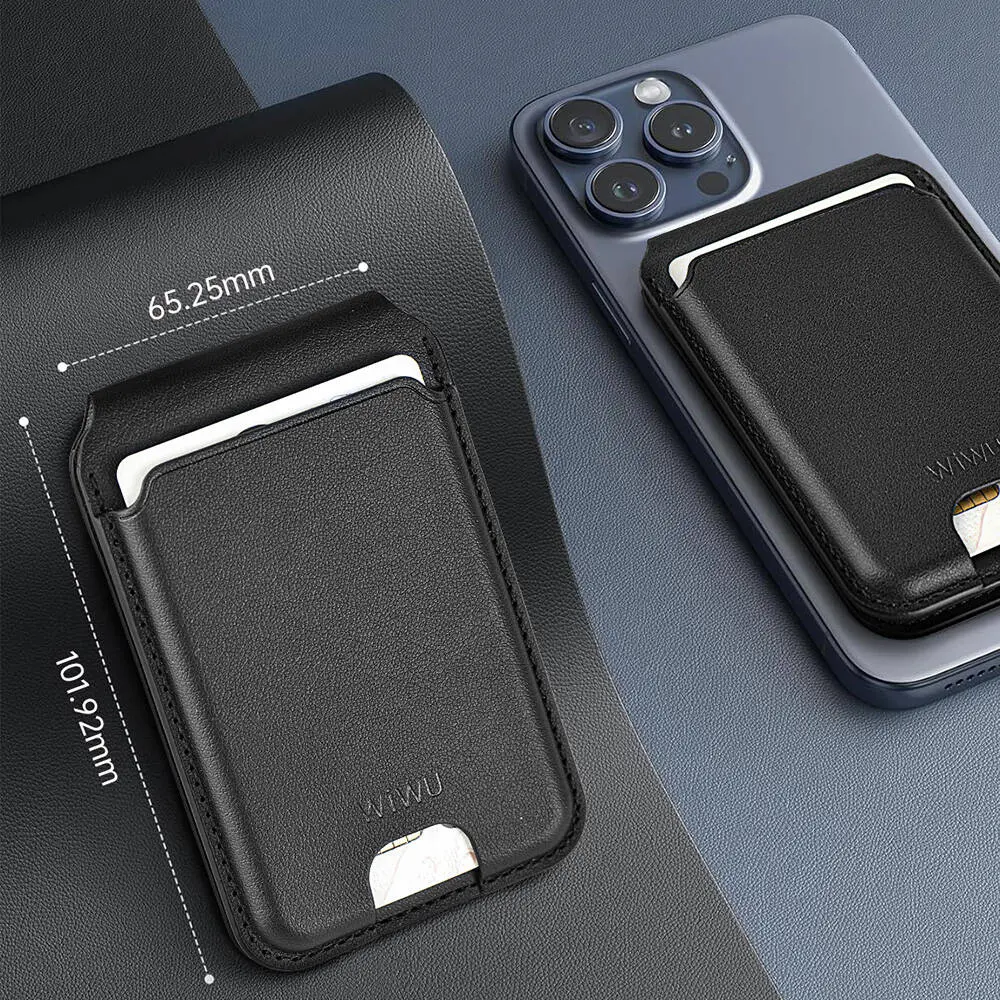 Wiwu MW-003 Mag Wallet Manyetik Kartlık ve Telefon Standı
