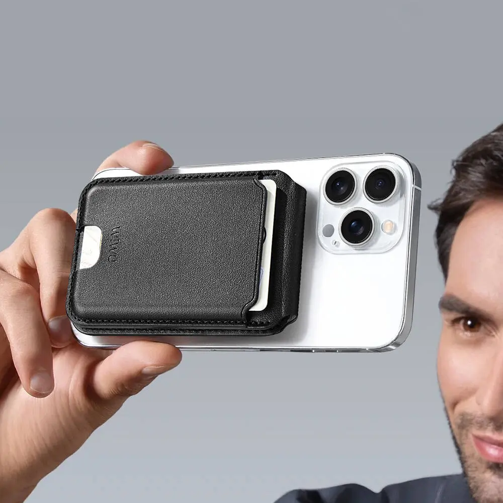 Wiwu MW-003 Mag Wallet Manyetik Kartlık ve Telefon Standı