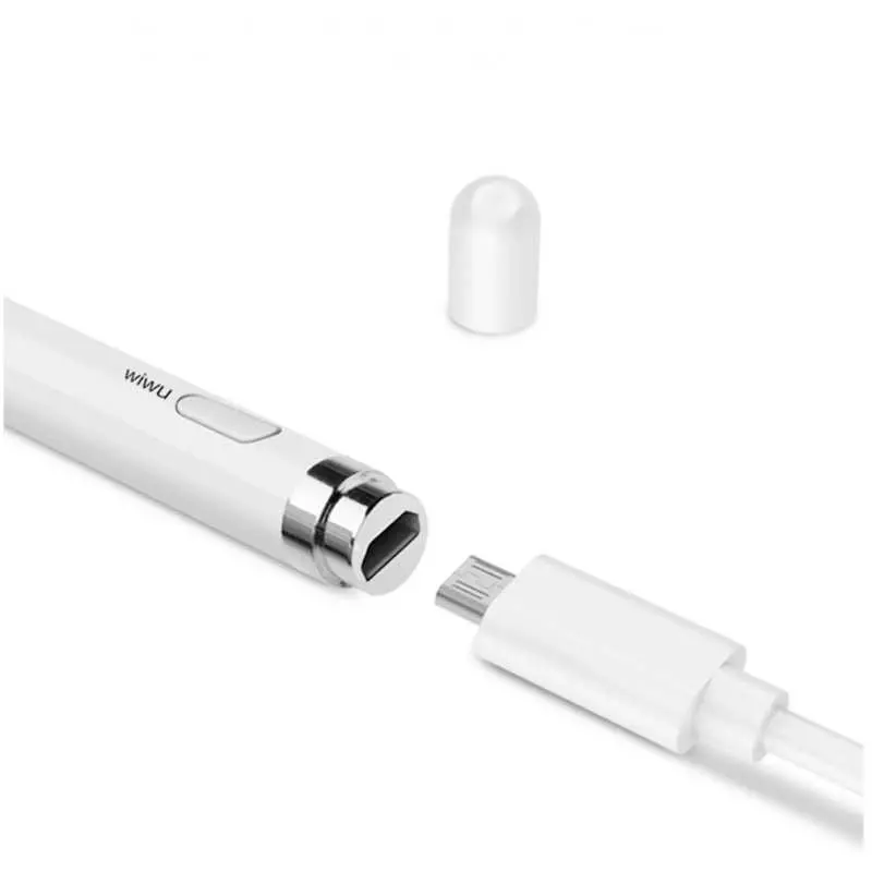 Wiwu P339 Active Stylus Dokunmatik Çizim Kalemi, Micro USB Şarjlı
