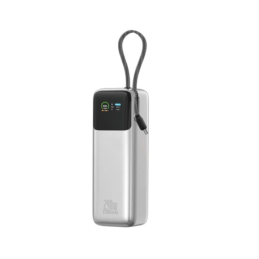 Wiwu PM-201 Power Mega Taşınabilir Powerbank, 27000mAh ve 240W PD