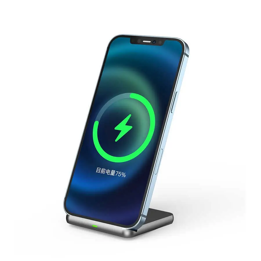 Wiwu Power Air One Kablosuz Şarj Standı, 15 W ve Type-C Girişli