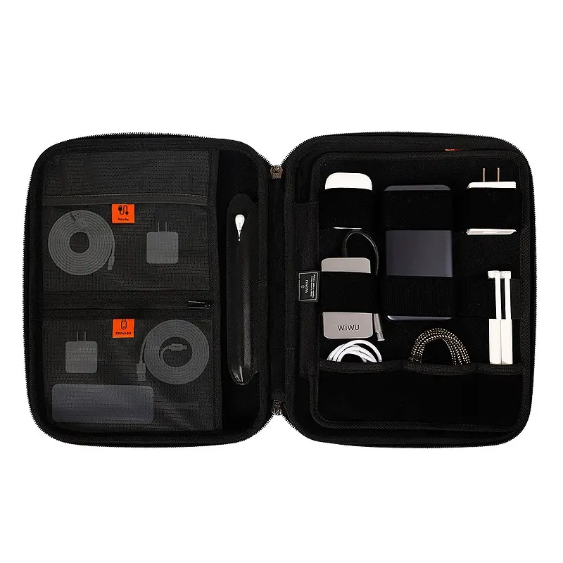 Wiwu Parallel Hardshell Serisi Darbe Emici Su Geçirmez 900D Polyester Kumaş 12.9 inç Laptop Çantası