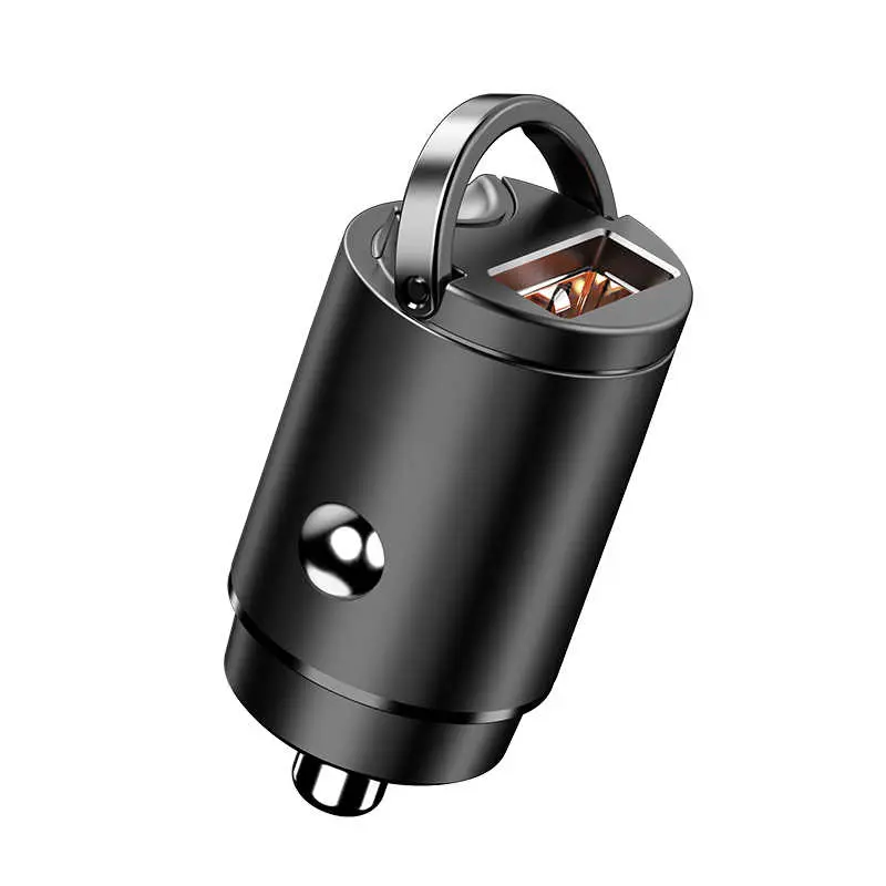 Wiwu PC301 Araç Şarjı, USB 3.0 Qualcomm Çıkışlı ve Çelik Gövdeli