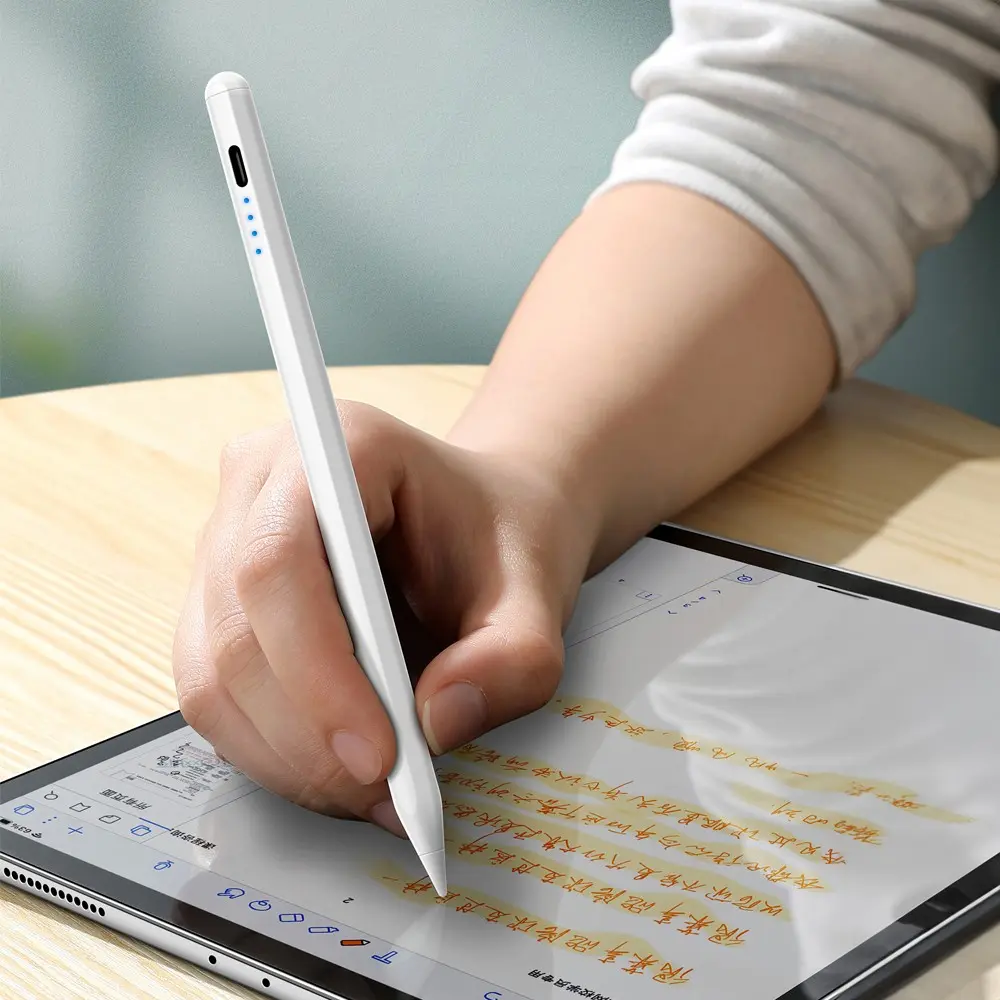 Wiwu Pencil E A02 Avuç İçi Reddi ve Eğim Hassasiyetli Dokunmatik Kalem
