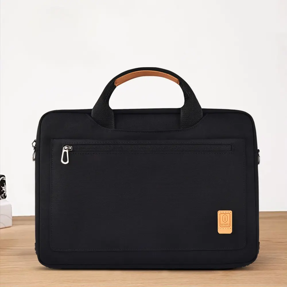 Wiwu Pioneer Pro Serisi Su Geçirmez Polyester Kumaş Omuz Askılı 14 inç Laptop Çantası