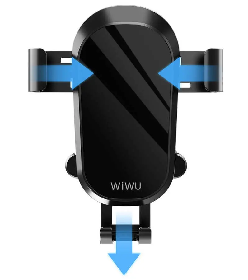 Wiwu PL400 Araç Telefon Tutucu, Otomatik Mekanizmalı ve 360 Derece Dönebilen