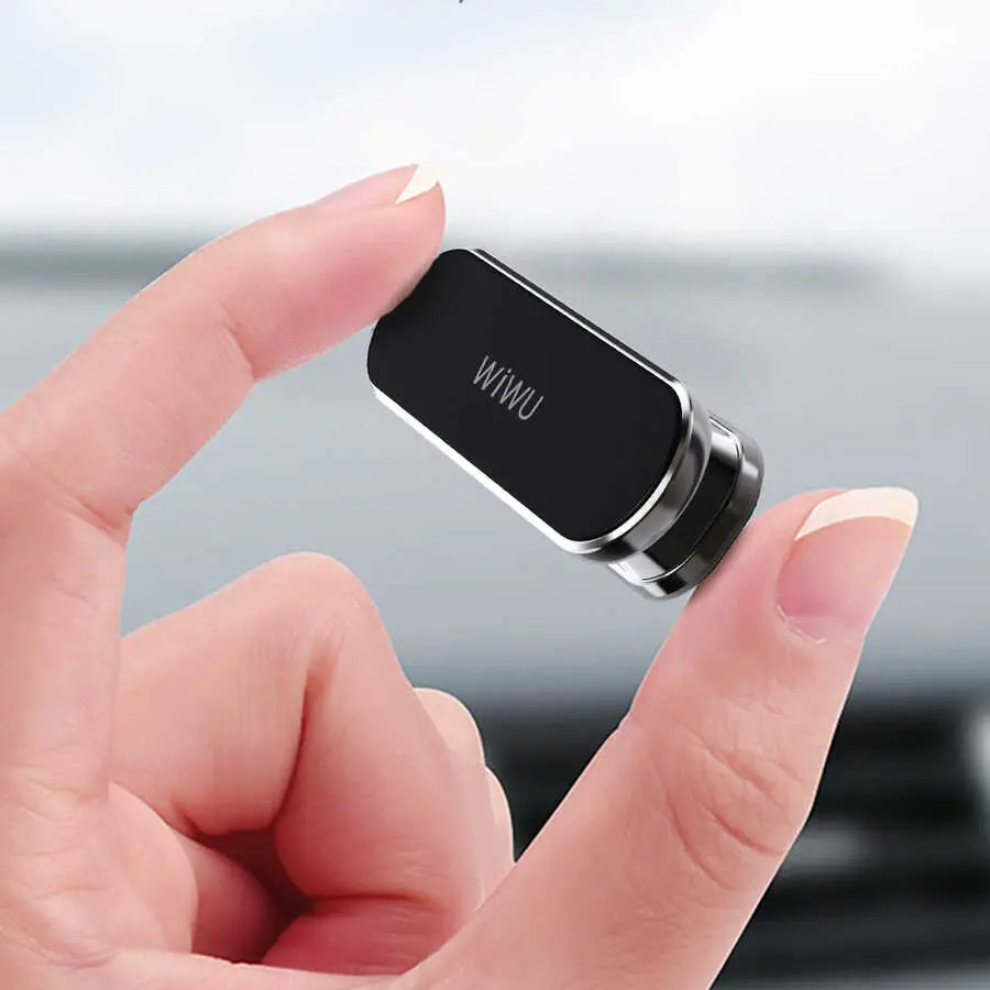 Wiwu PL701 Manyetik Araç Telefon Tutucu, 360 Derece Dönebilen