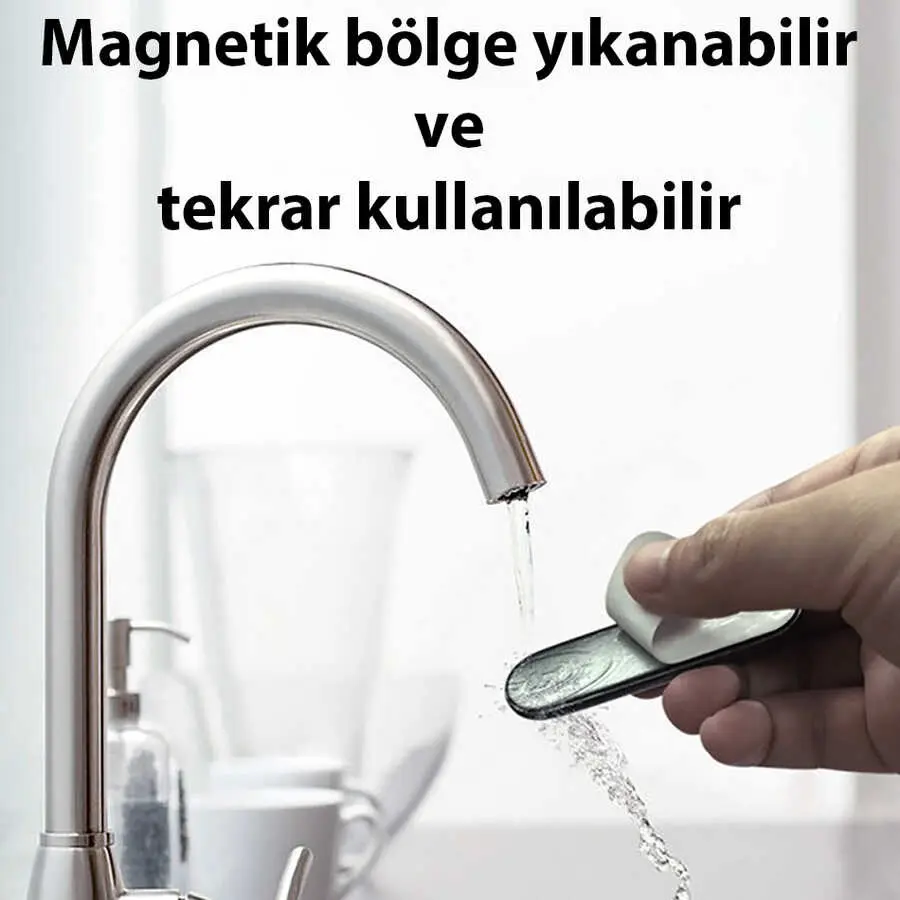 Wiwu PL701 Manyetik Araç Telefon Tutucu, 360 Derece Dönebilen