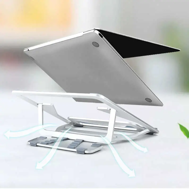 Wiwu S100 Katlanabilir Laptop Standı, 5 Kademeli Metal