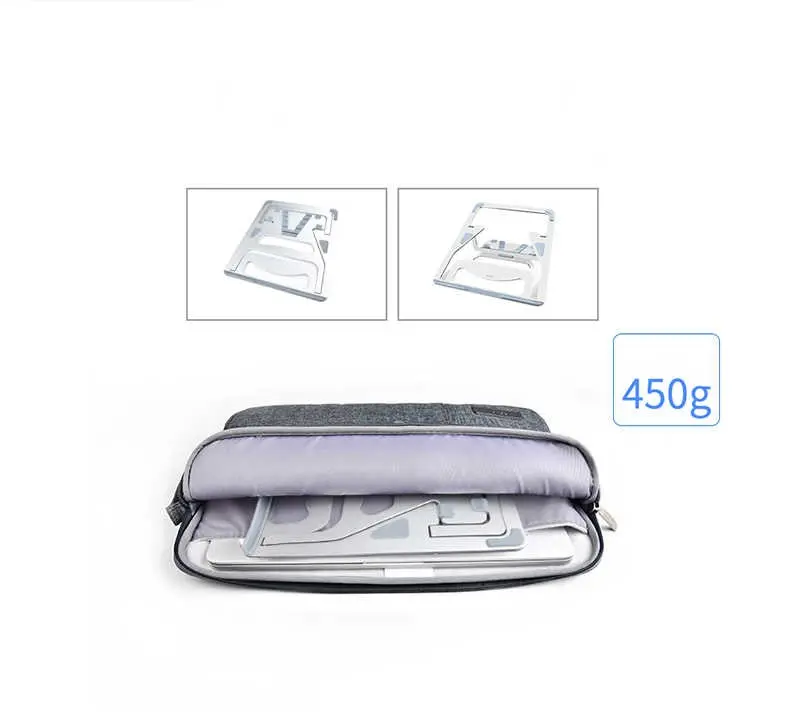 Wiwu S100 Katlanabilir Laptop Standı, 5 Kademeli Metal
