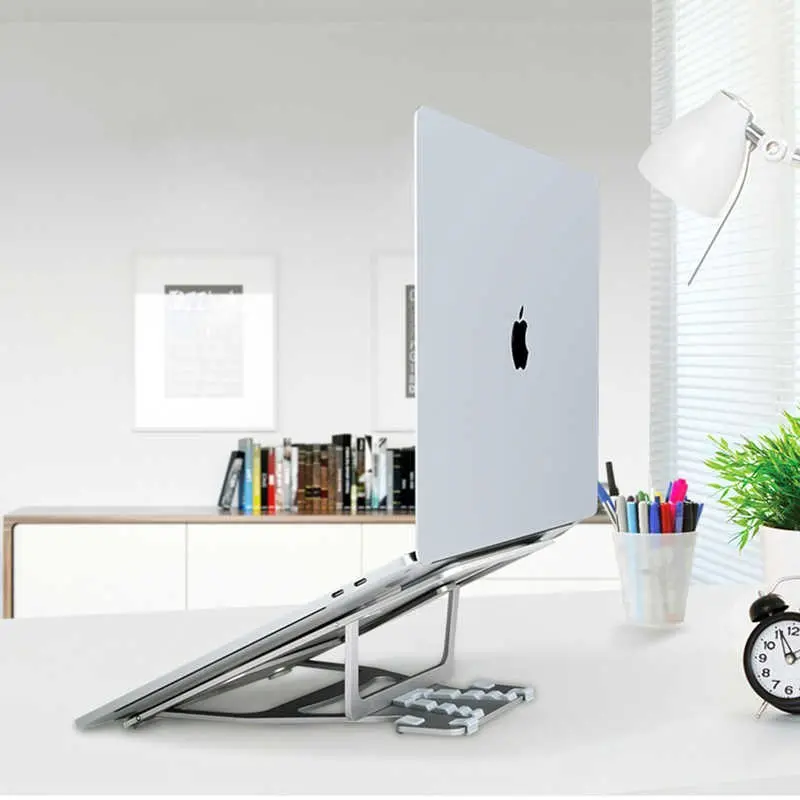 Wiwu S100 Katlanabilir Laptop Standı, 5 Kademeli Metal