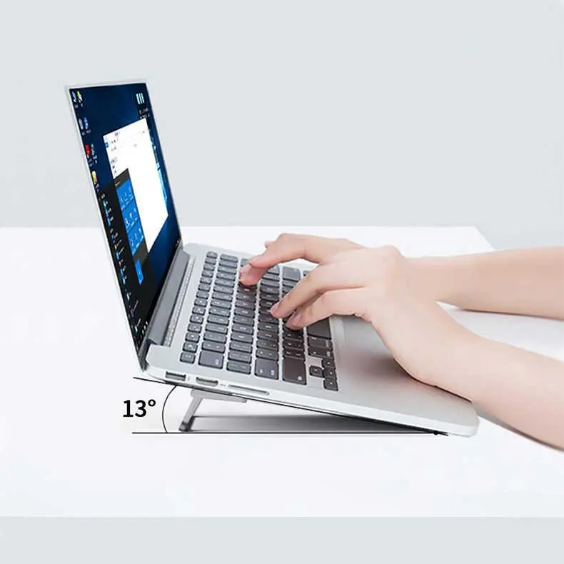 Wiwu S900 Yıkanabilir Yapıştırıcılı Mini Laptop Standı, 11-17 inç Uyumlu