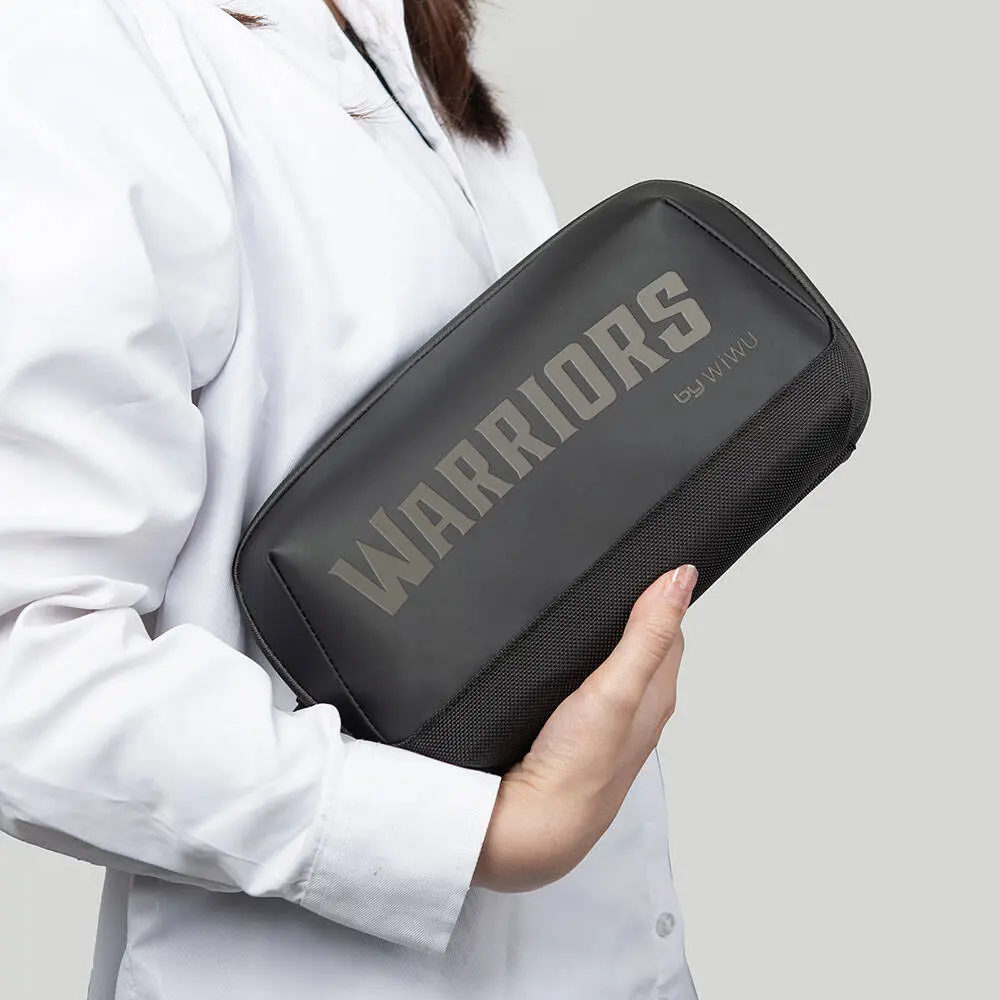 Wiwu Warriors Tech Pouch X Pro Aksesuar Çantası, 7 Bölmeli Cordura Naylon