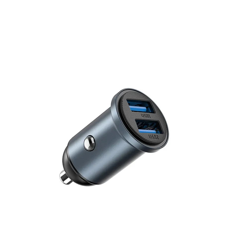 Wiwu Wi-CC031 Nano Lite Çift USB-A Araç Şarj Aleti, 12W