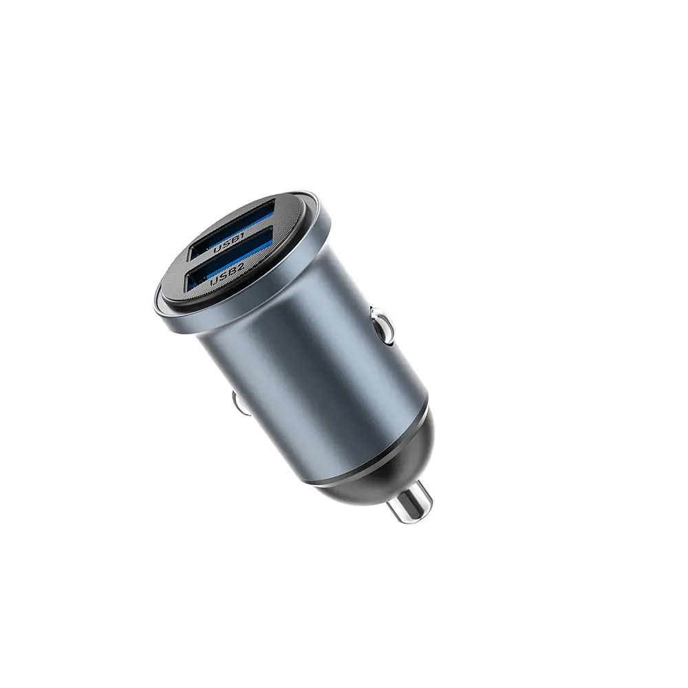 Wiwu Wi-CC031 Nano Lite Çift USB-A Araç Şarj Aleti, 12W