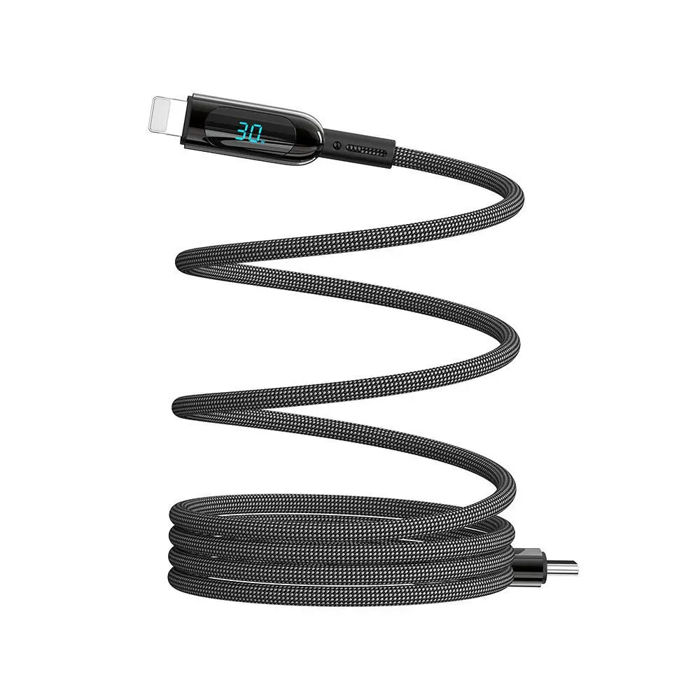 Wiwu Wi-C041 MagQ USB-C to Lightning Şarj ve Data Kablosu, 30W