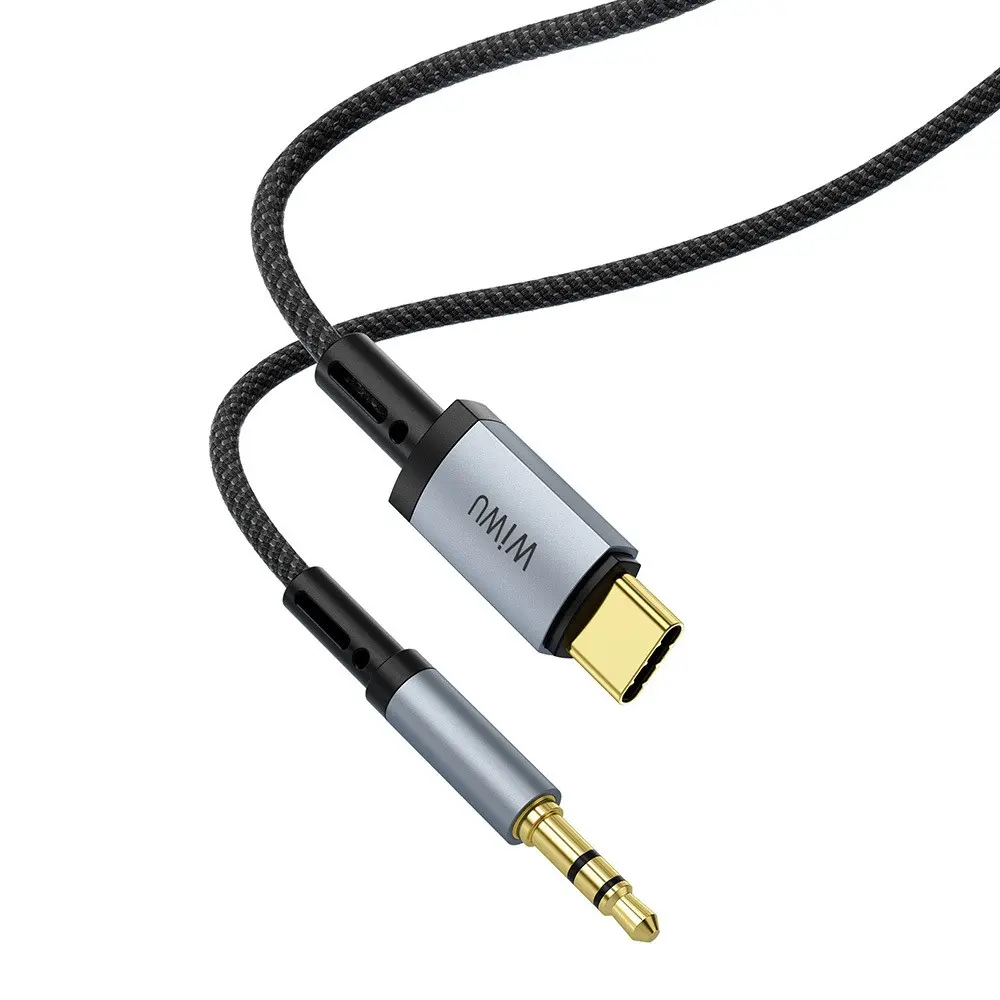 Wiwu Wi-C048 Legend Audio Type-C to 3.5 mm Aux Ses Kablosu, 1.5 m