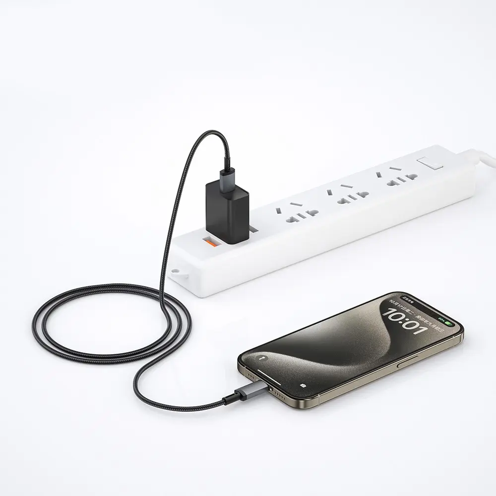 Wiwu Wi-C055 Titanlink USB-A to Lightning Şarj ve Data Kablosu, 1 m