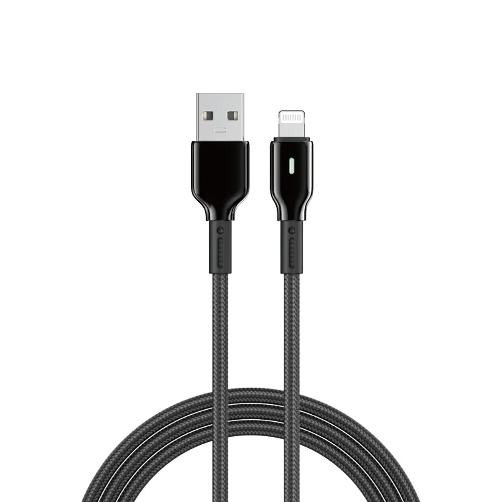 Wiwu Wi-C074 Drualink USB-A to Lightning Şarj Kablosu, 1 m