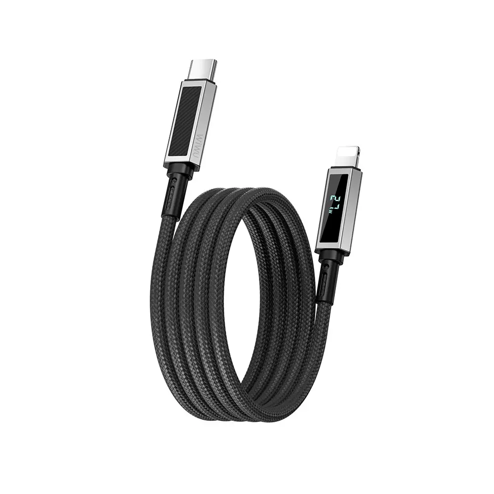 Type-C to Lightning PD Şarj ve Data Kablosu 27W 1 m - Wiwu Wi-C080 Warriors