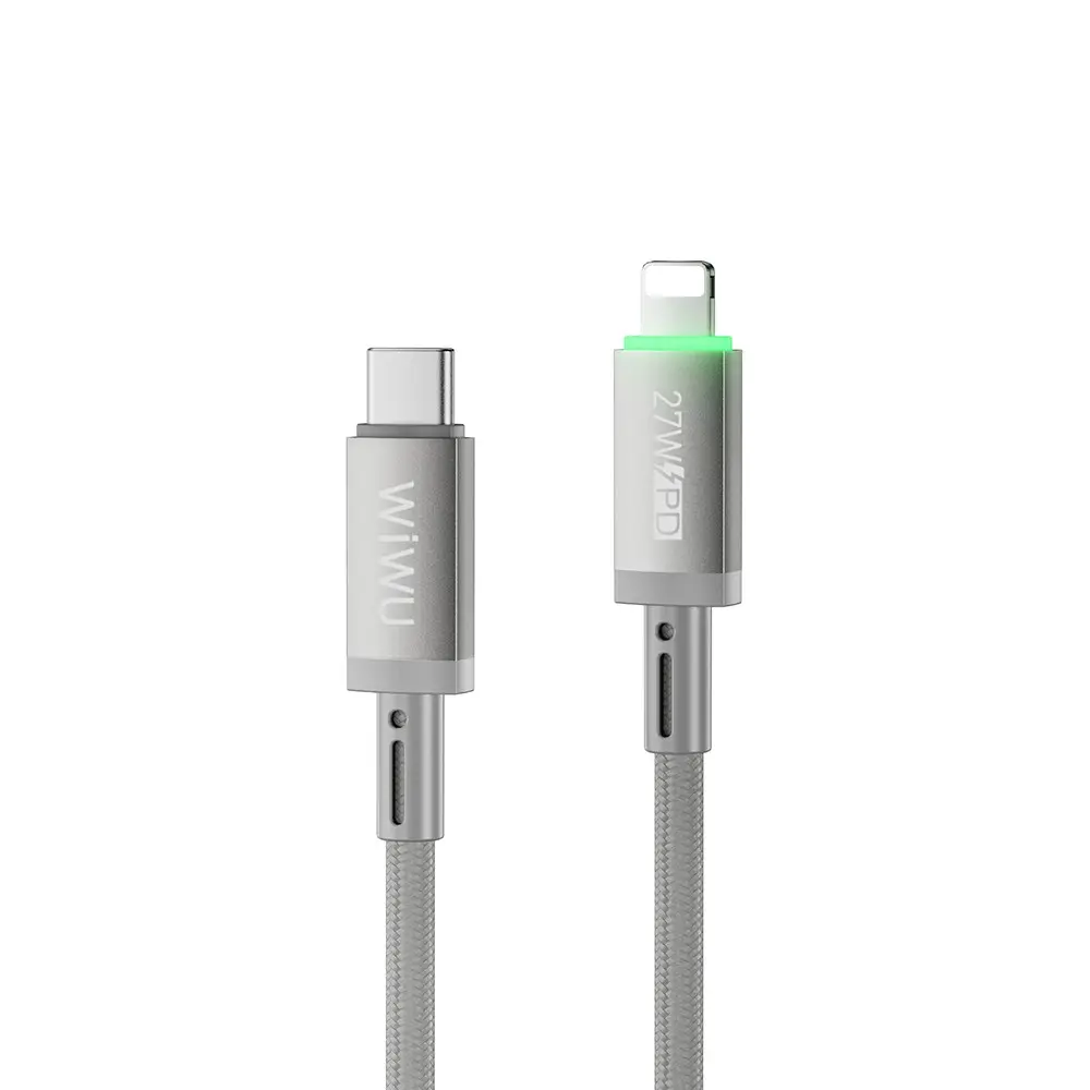 Wiwu Wi-C082 Maglink USB-A to Type-C Şarj ve Data Kablosu, 60W 1 m