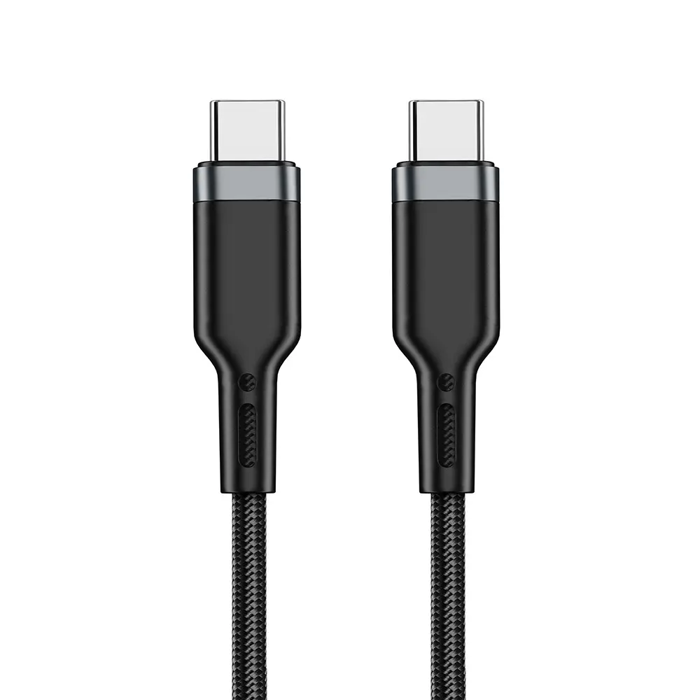 Wiwu Wi-C013 Platinum Type-C to Type-C Şarj ve Data Kablosu, 60W 2 m